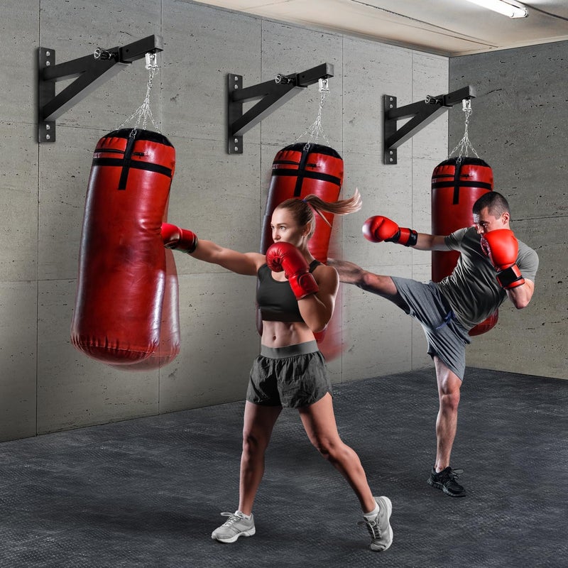 Yes4All Punching Bag Hanger, Stainless Steel Swivel Chain with 4 Snap Hooks for Heavy Bag, Gym Swing, Trapeze, and Hammock - Image 5